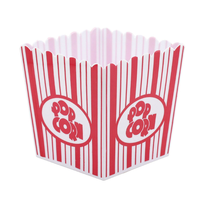 Wholesale 2019 Custom Printed  Melamine Plastic Popcorn Bucket